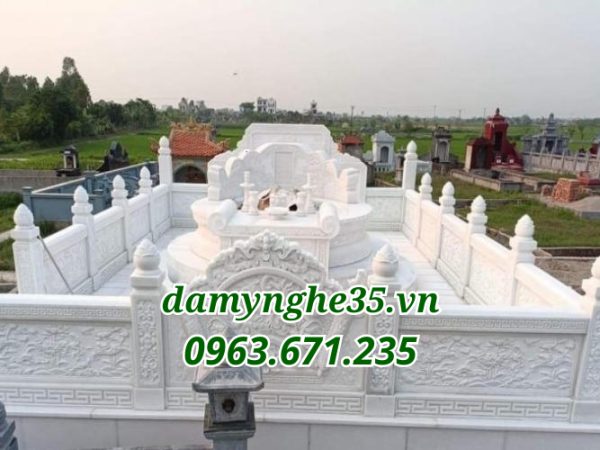 khu lăng mộ đá trắng