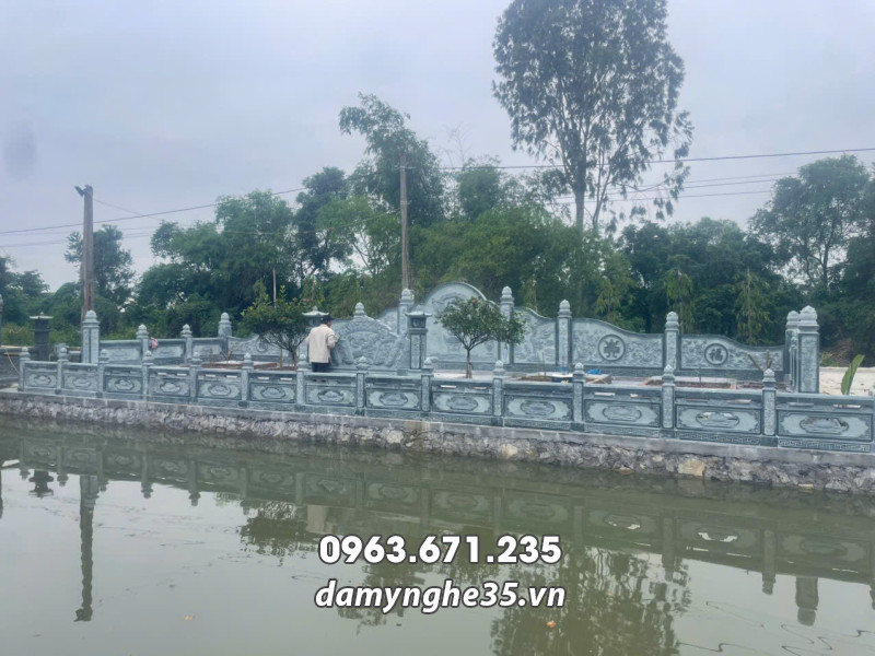 Có nên xây Lăng Mộ đá gia đình trước hay không? 27 Khuôn viên quy hoạch khu Lăng Mộ đá rất phong thủy