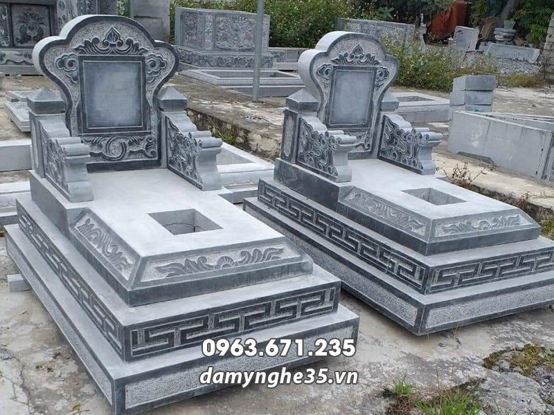 Mẫu Mộ đá 3 cấp đẹp - Mộ Tam Cấp tại Ninh Bình 15 Mẫu Mộ đá 3 cấp đẹp - Mộ Tam Cấp tại Ninh Bình