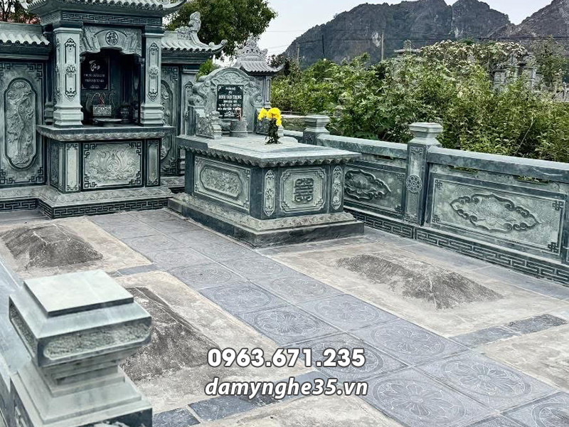Mẫu Mộ đá tam sơn - Mộ đá được lựa chọn nhiều hiện nay 15 Mẫu Mộ đá tam sơn - Mộ đá được lựa chọn nhiều hiện nay
