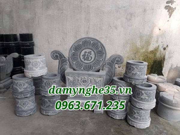 bát nhang đá đẹp