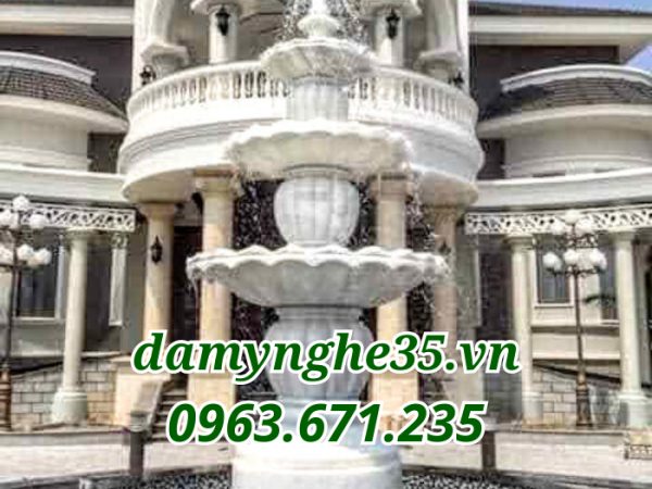 đài phun nước bằng đá