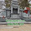 lăng mộ đá đẹp thi công ở Thái Bình
