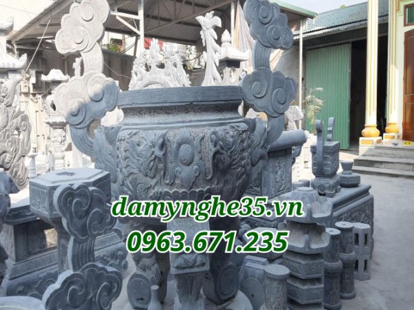 lư hương đá