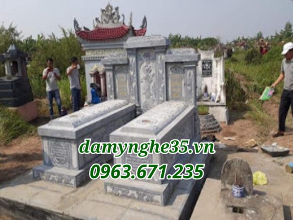 mộ đá đôi