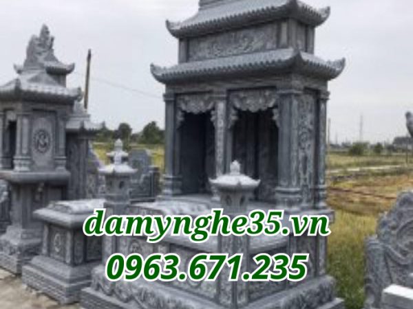 mộ đá 2 mái tại Nam Định