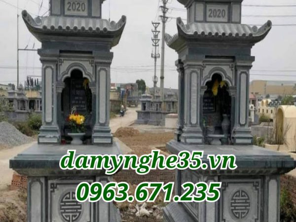 MỘ ĐÁ HAI MÁI M-18 15 mo da hai mai 18 4 1
