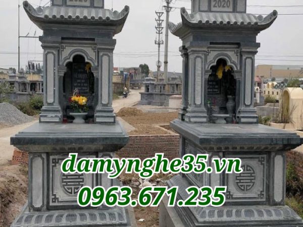 MỘ ĐÁ HAI MÁI M-18 16 mo da hai mai 18