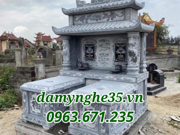 MỘ ĐÁ HAI MÁI M-08