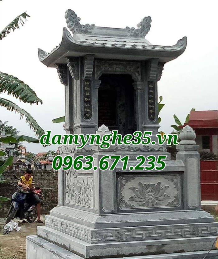 Đá mỹ nghệ 35 Ninh Bình - Địa chỉ cung cấp mộ đá một mái uy tín