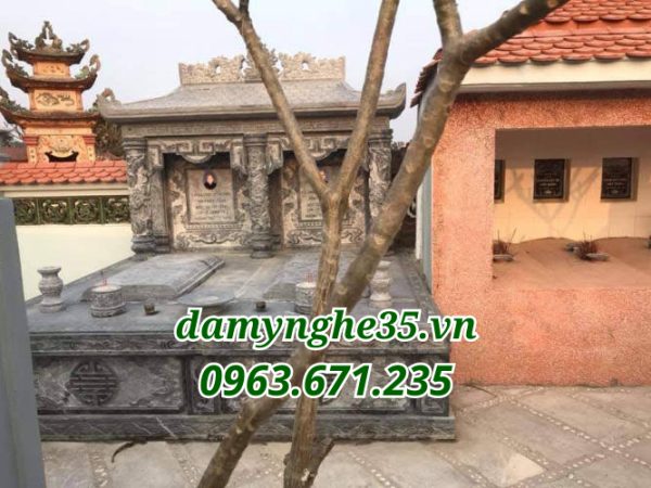 MỘ ĐÁ MỘT MÁI M-04