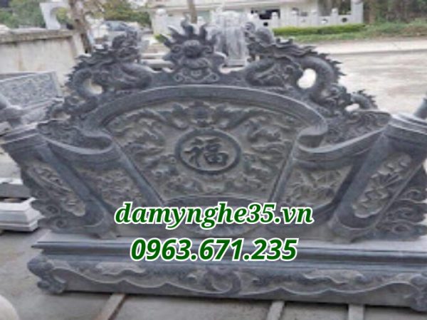 Lựa chọn và vị trí đặt cuốn thư đá, bình phong đá đúng phong thủy