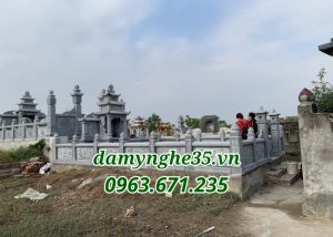 lăng mộ đá đẹp thi công ở Phú Thọ
