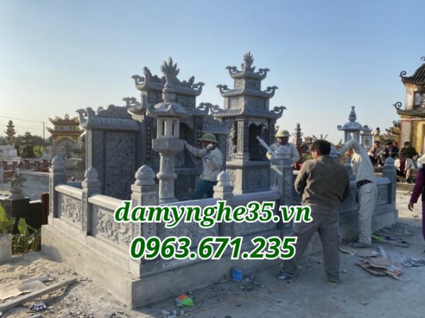 khu lăng mộ đá đẹp