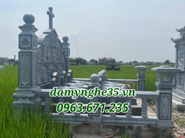 LĂNG MỘ ĐÁ CÔNG GIÁO M-02 14 lang mo da cong giao 02 3
