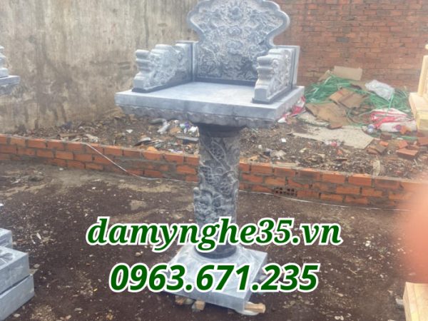 BÀN THỜ THIÊN ĐÁ M-02 13 am thờ đá ngoài trời