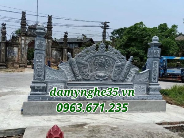 Đá Mỹ Nghệ 35 - Xây Lăng Mộ đá, Mộ đá Ninh Bình 117 cuốn thư đá