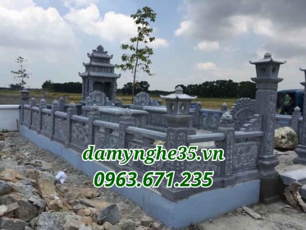 lăng mộ đá đẹp thi công ở miền Trung