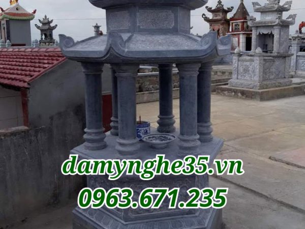 MỘ BÁT GIÁC ĐÁ M-04 13 mộ đá bát giác