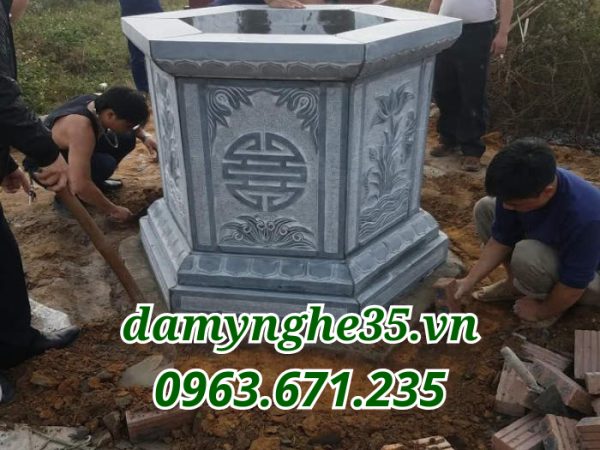 mộ đá lục giác