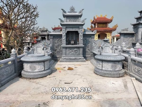 Chi phí xây Mộ đá tròn hết bao nhiêu tiền