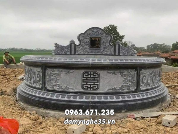 Kinh Nghiệm Xây Mộ đá tròn Chuẩn Phong thủy - Tâm linh