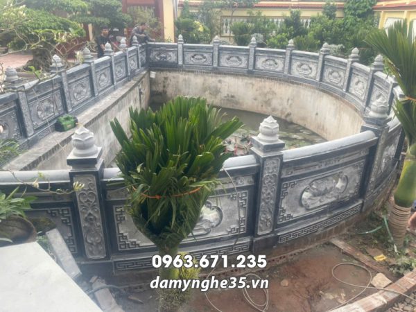 Lan can da dep da xanh den