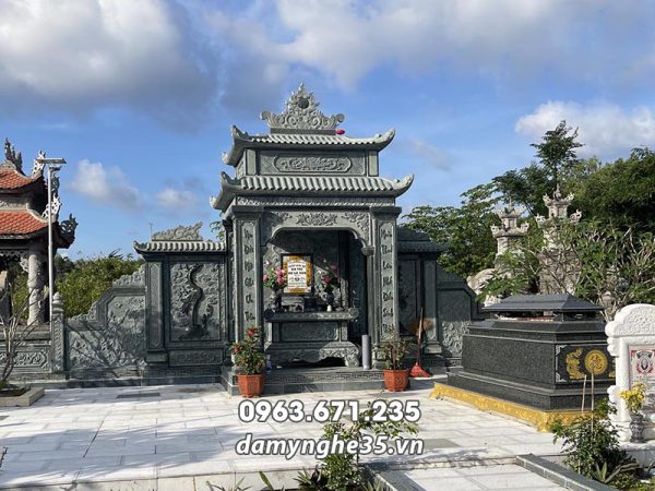 Đá Mỹ Nghệ 35 - Xây Lăng Mộ đá, Mộ đá Ninh Bình 55 Xây dựng Lăng Mộ đá gia đình, dòng họ cần đảm bảo các yếu tố nào?