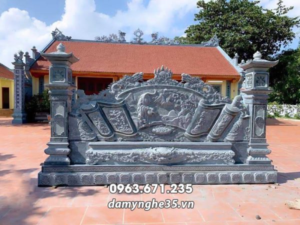 Mẫu Bình Phong Nhà thờ Tổ - Từ đường, Đình, Chùa