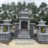 Mẫu Mộ đá 2 mái giá rẻ tại Đá Mỹ Nghệ 35 Ninh Bình