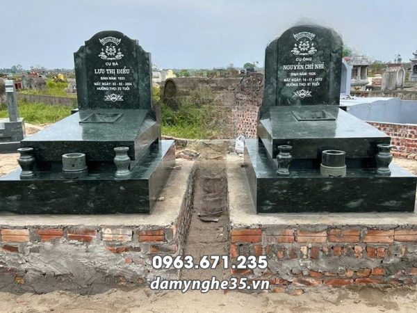 Mẫu Mộ đá xanh rêu đẹp - Giá Mộ đá năm 2026 tại Ninh Bình