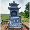 Mộ đá hai mái đẹp - Mẫu Mộ đá Ninh Bình 2 mái