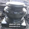 Tang bong da ke cot go cao 50cm da xanh reu granite