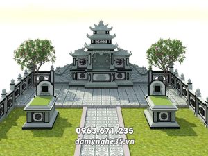 Thiet ke xay lang mo da dep