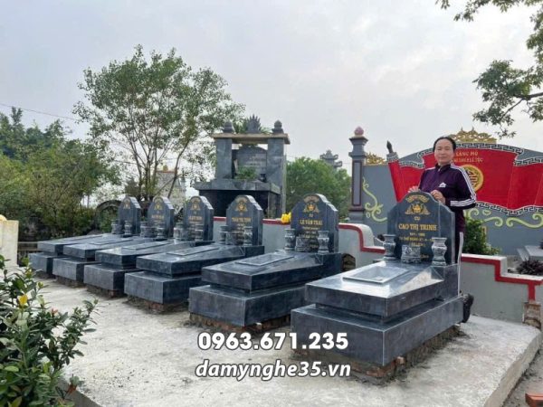 Tư vấn xây Mộ đá tại Hải Phòng bằng đá xanh rêu chất lượng