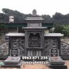 Mẫu Lăng Thờ đá và Mộ đá xanh rêu cho khu Lăng Mộ đá Bùi Tộc