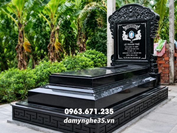 Mẫu Mộ đá granite đẹp, chất lượng cao - Mộ granite Ấn Độ