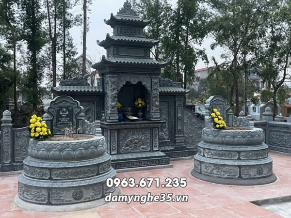 Ưu điểm Mộ đá tròn chuẩn phong thủy, tâm linh
