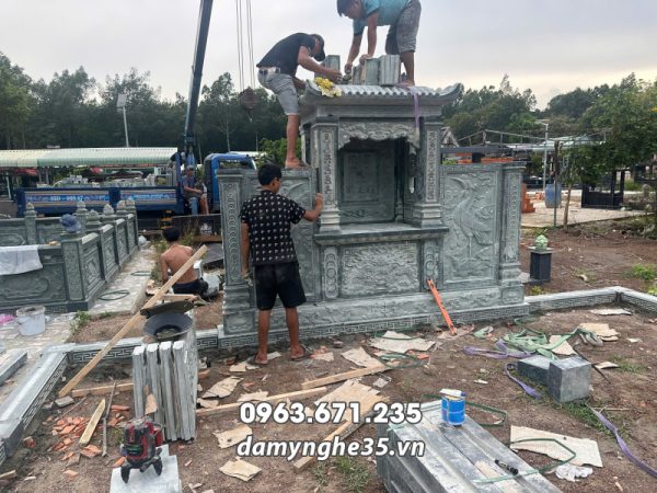 Thi cong Lang Mo da tai Binh Phuoc